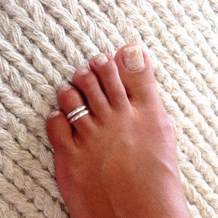 Wholesale Stainless Steel Open Adjustable Foot Ring